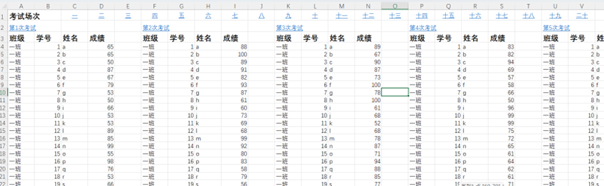 图片[2]-e3-学生成绩分析-Excel数据资源网
